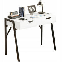 SCHREIBTISCH, weiß 80/40/90 cm - Weiß, Holzwerkstoff (40/80/90cm)