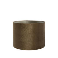 LAMPENSCHIRM Lubis Braun Ø50/38 cm - Braun, Textil (50/50/38cm) - Light & Living