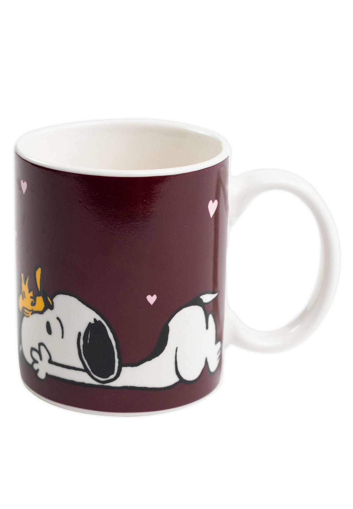 KAFFEEBECHER The Peanuts Snoopy Dich hab ich am liebsten Mehrfarbig 320 ml - Multicolor, Keramik (0.32L) - United Labels