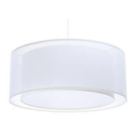 HÄNGELEUCHTE Weiß 60/22 cm - Weiß, Kunststoff (60/1.5/22cm) - ONZENO