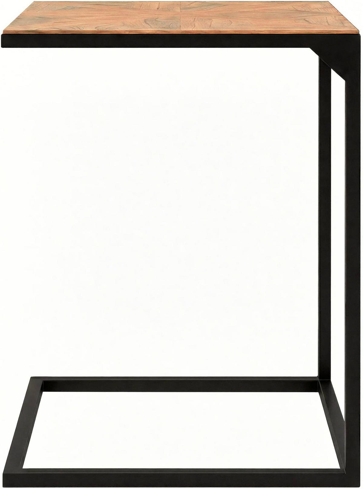 BEISTELLTISCH Marit eckig 45x35x61cm Holz Natura Kleiner - Naturfarben, Holz (35/45/61cm) - DELUKE