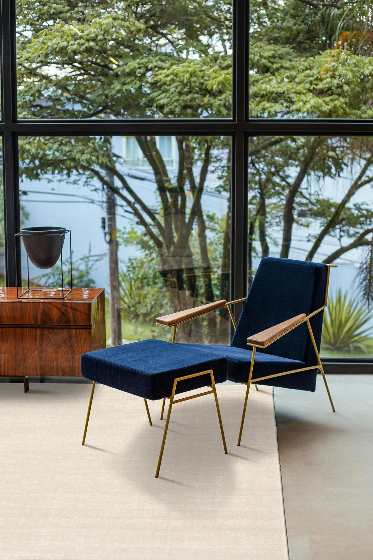 TEPPICH Designer pflegeleicht beige - Beige, Textil (140/200cm) - AFK Living