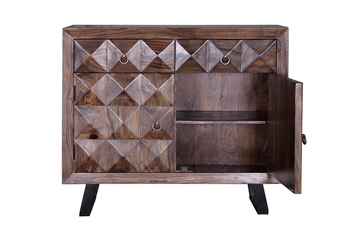 KOMMODE aus Palisanderholz - Kirschbaumfarben, Holz (100/87/40cm) - Giner y Colomer