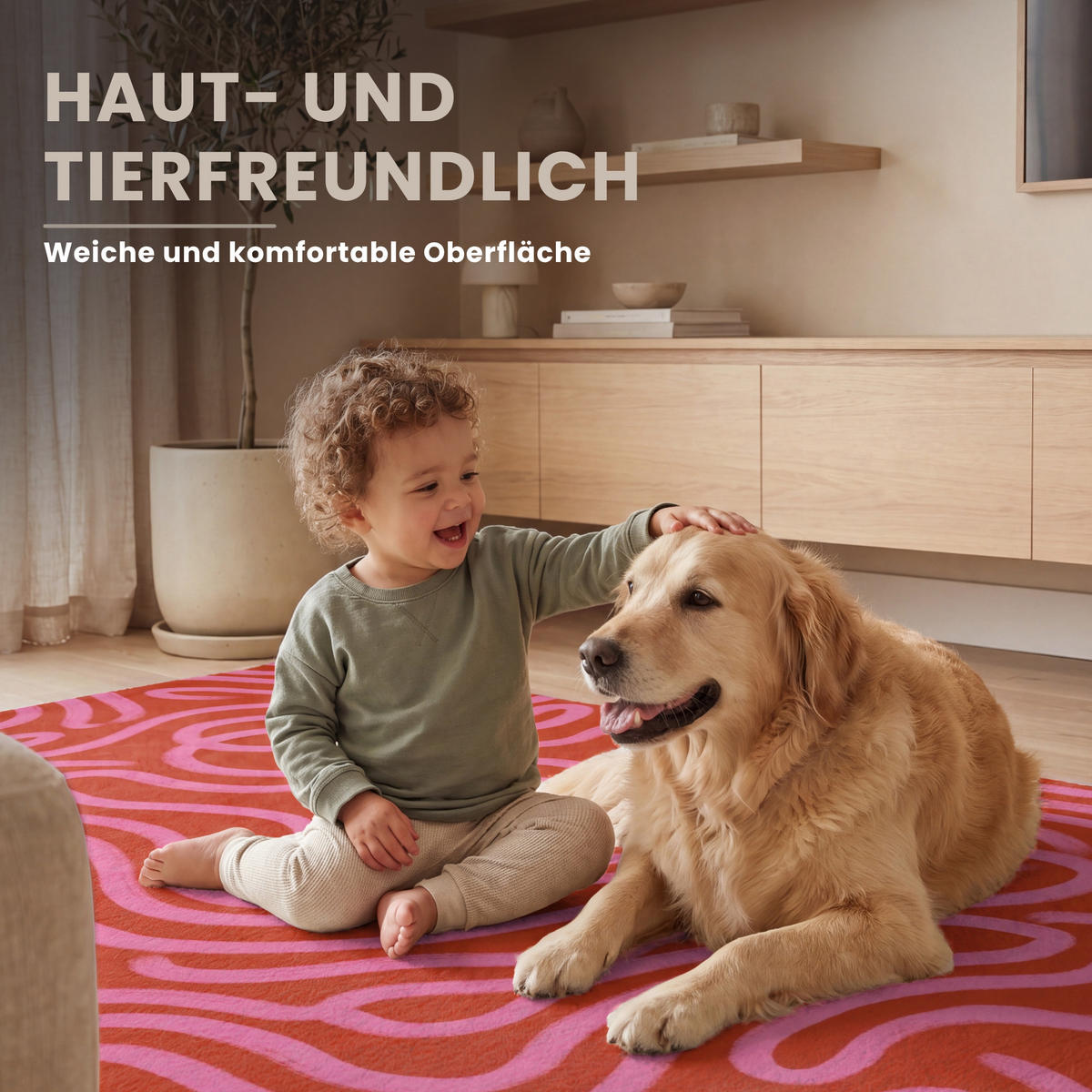 KOBERCE - Ružová - 180x120 cm - červená, textil/plast (180/0.4cm) - OnlyWow