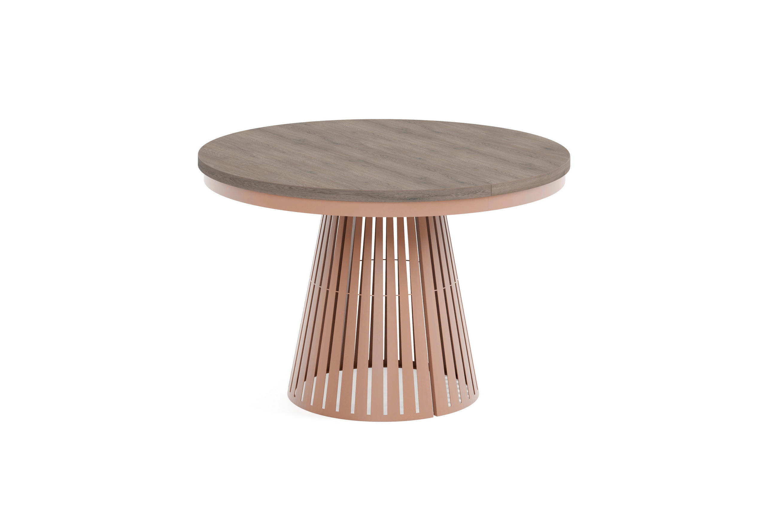 Meblini Esstisch Sand, Kupfer 120x76x120 cm