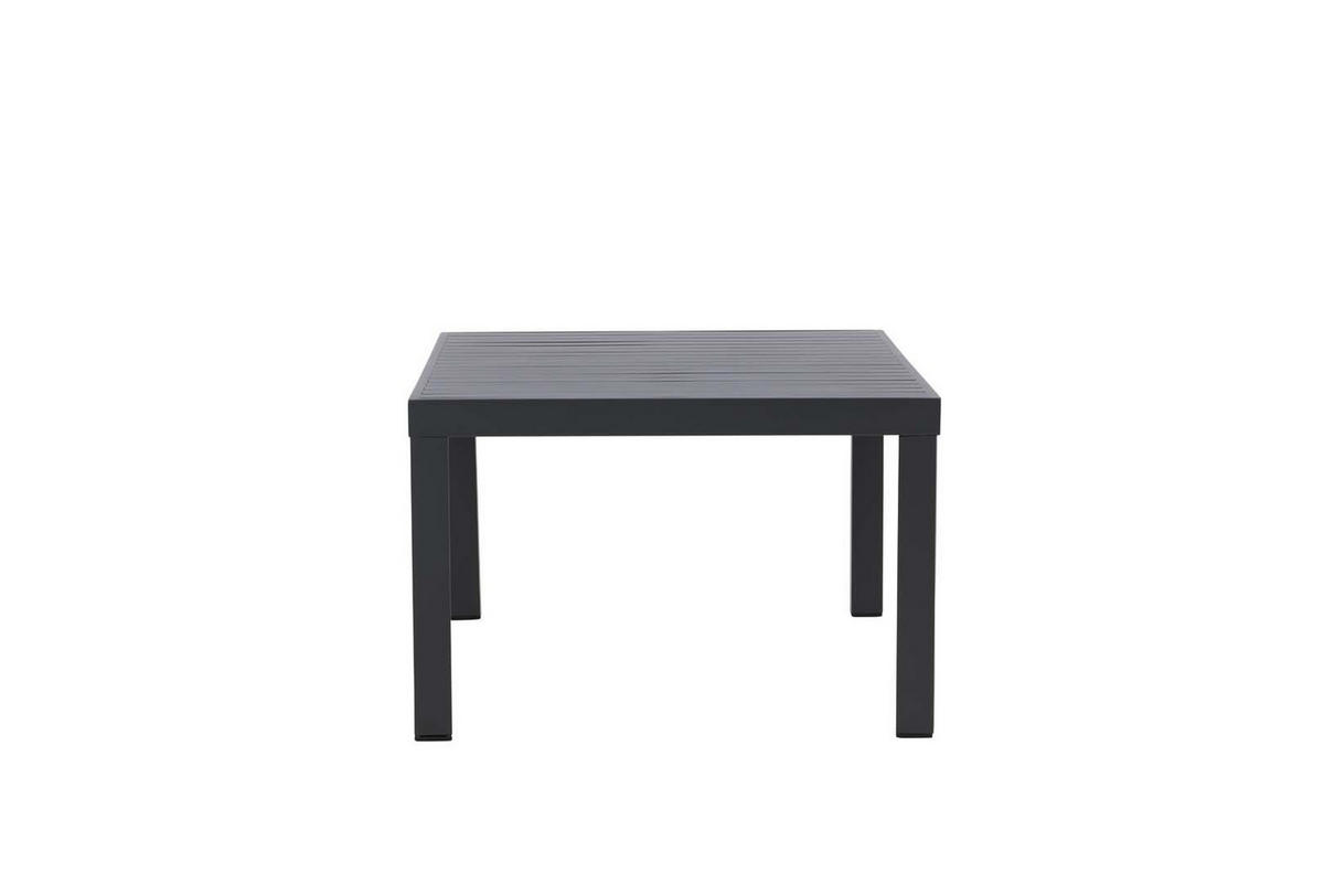GARTENTISCH schwarz - Schwarz, Holzwerkstoff (120/70/45cm) - ebuy24