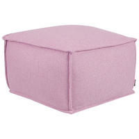 POUF Rosa Sherali - Pink, Naturmaterialen (50/30/50cm) - Beliani