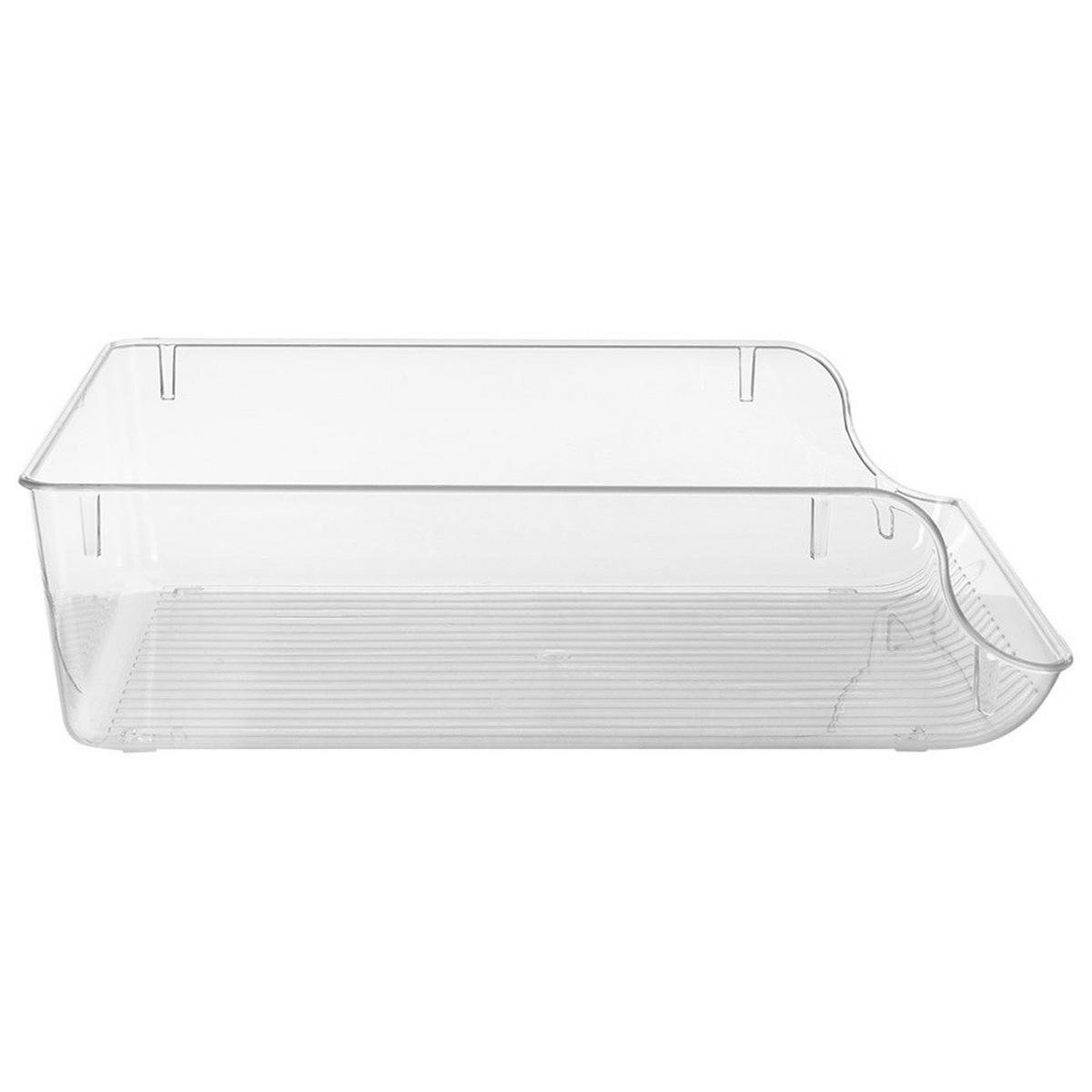 KÜHLSCHRANK-ORGANIZER 35 x 22,5 x 10 cm - Transparent, Kunststoff (35/10/22.5cm) - Excellent Houseware