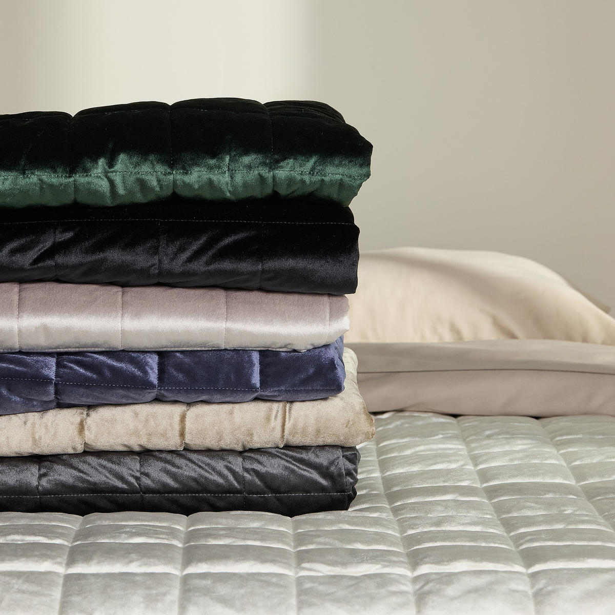 TAGESDECKE Dustis - Hellrosa, Textil (200/220cm) - home&you