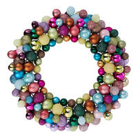 KUGELKRANZ Festival Ø46cm - Multicolor, Kunststoff/Metall (10cm) - Butlers