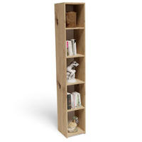 BÜCHERREGAL 180 EX3 Artisan Eiche 30/30/180 cm - Eiche Artisan, Holzwerkstoff (30/180/30cm) - Matkam Möbel