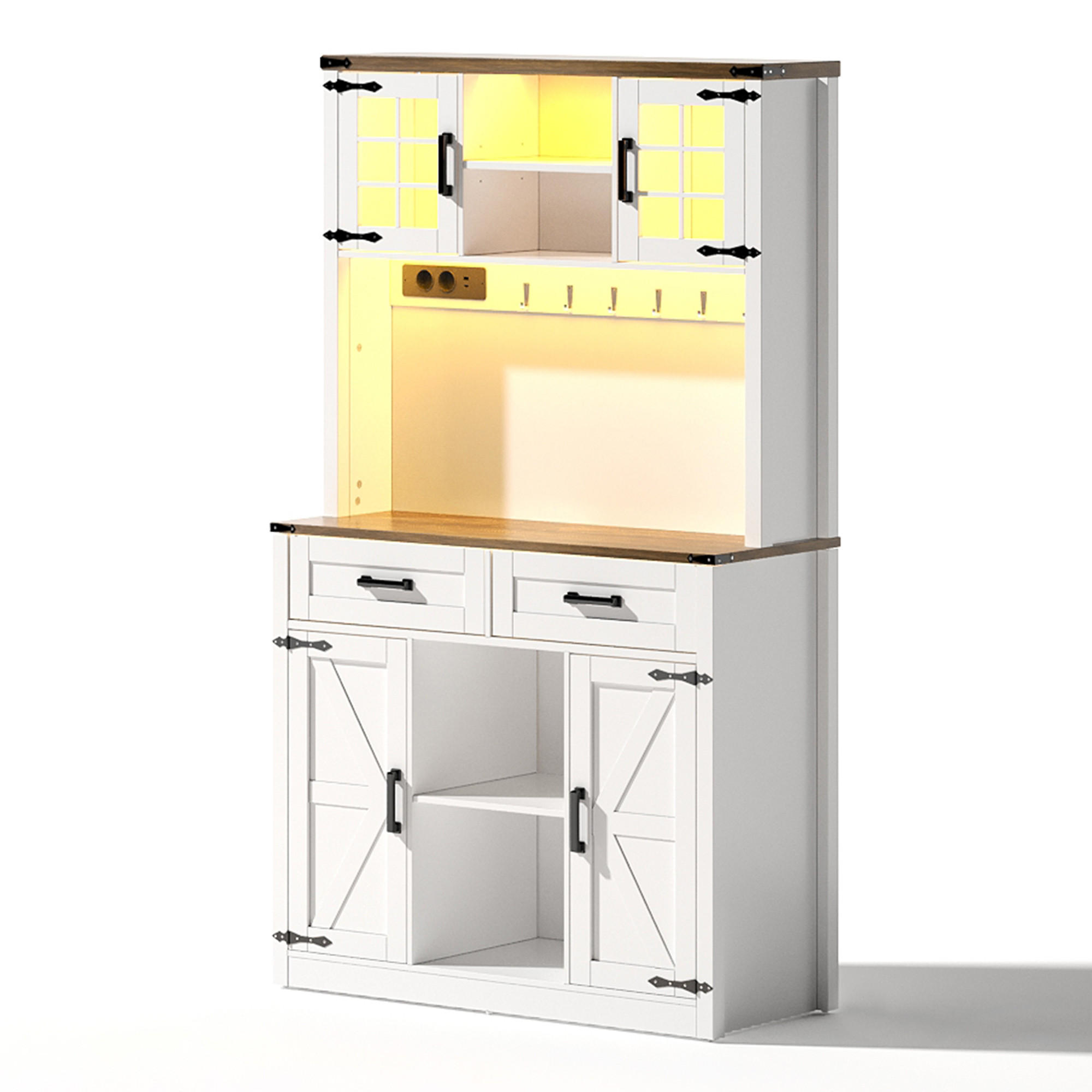 ComfortXL Buffet Weiß 100x172x40 cm