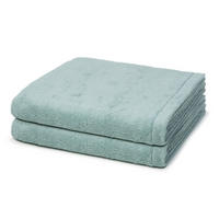 DUSCHTUCH Lifestyle 2er-Set - Grün, Textil (70/140cm) - Cawoe