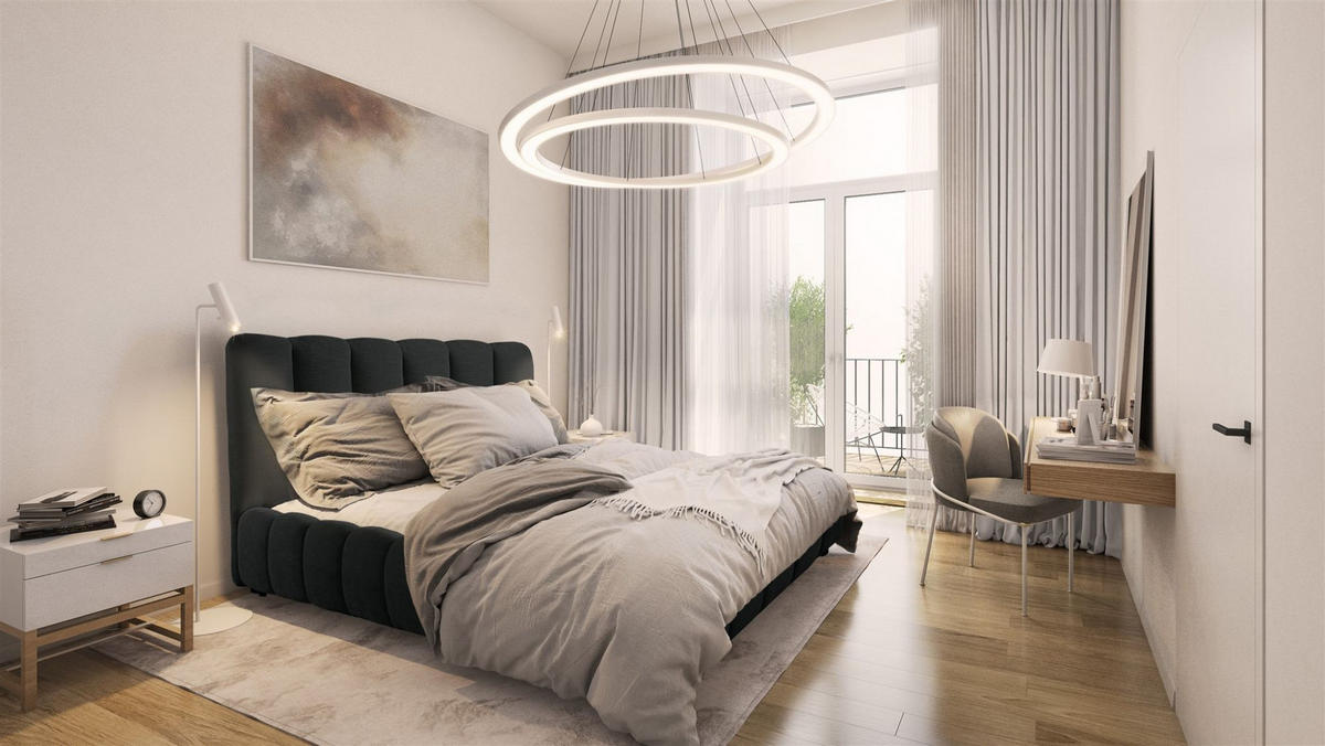 POLSTERBETT Heda Komplettset - Schwarz, Holzwerkstoff/Textil (180/200cm) - Fun Möbel