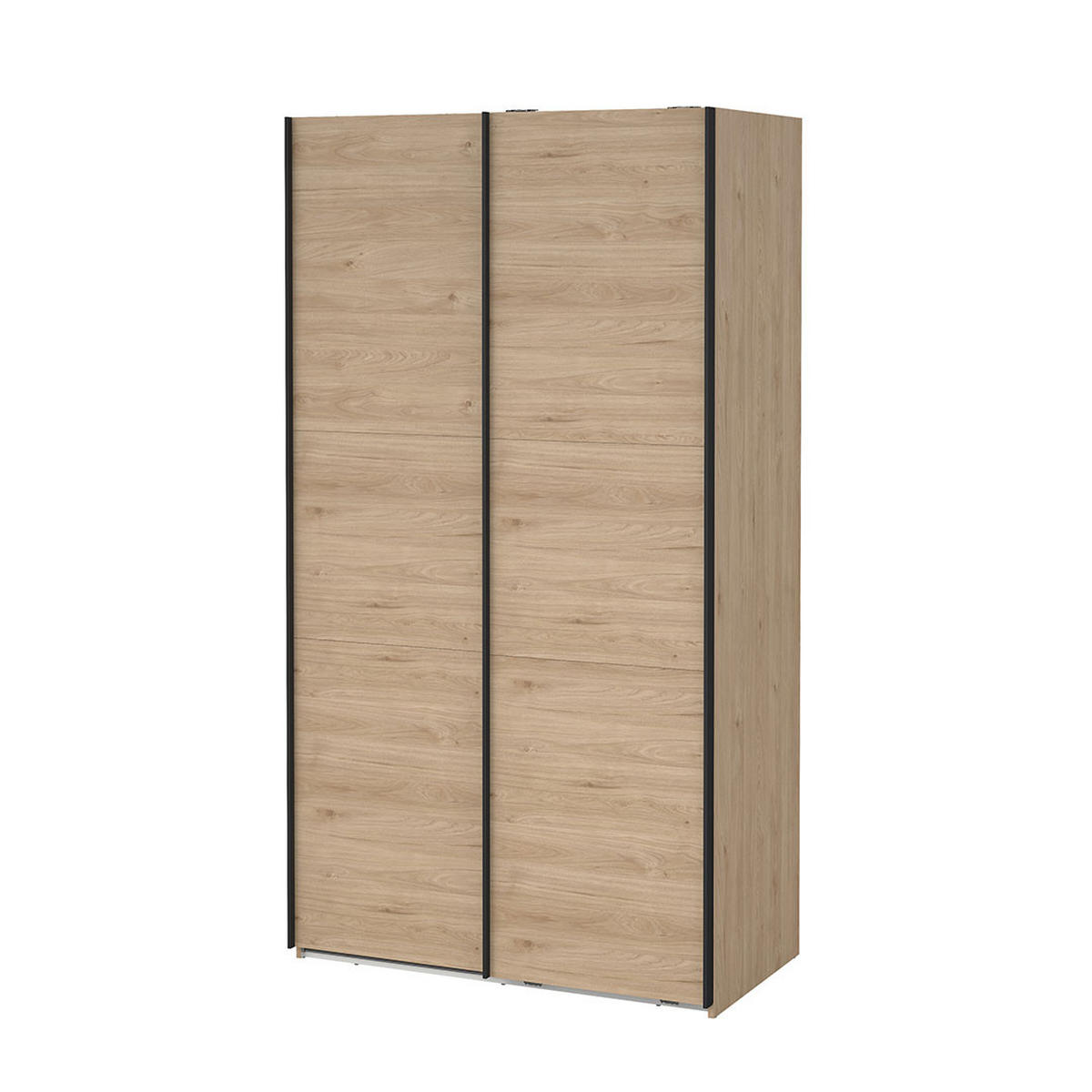 SCHIEBETÜRENSCHRANK, Como, Eiche, Holzwerkstoff, 119 x 67 x 221 cm - Eichefarben, Holzwerkstoff (119/221/67cm) - ebuy24