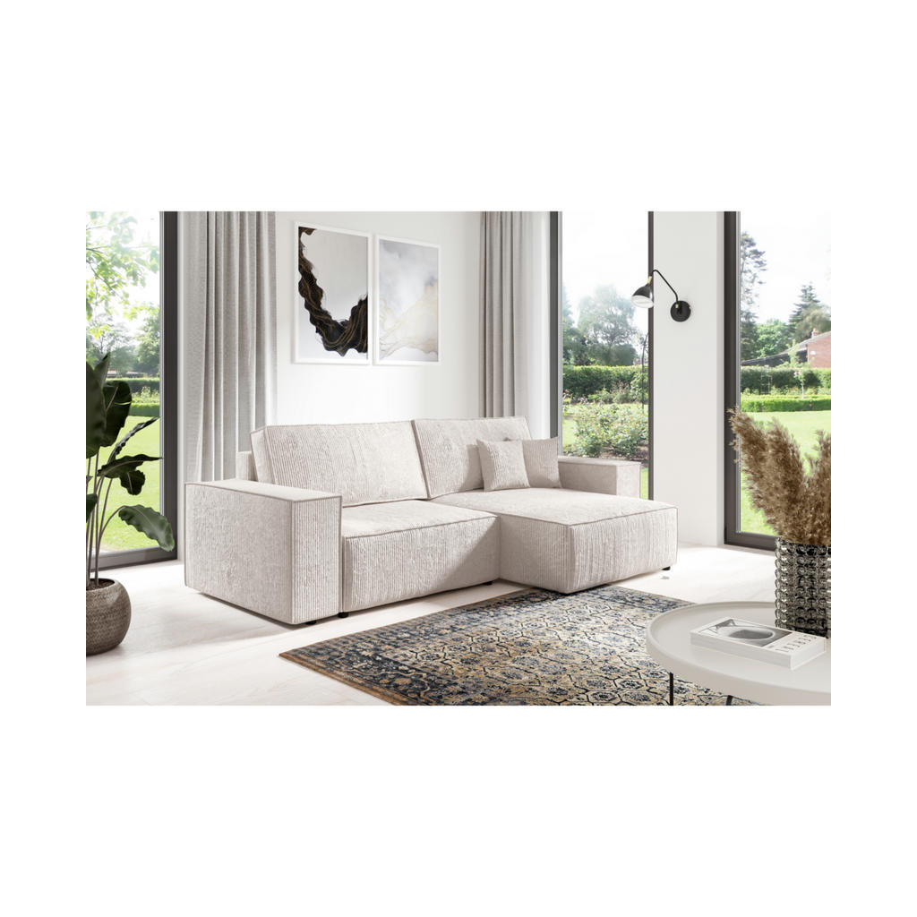 Thumbnail - Furnisell Ecksofa, Orange, Textil, 4-Sitzer, seitenverkehrt montierbar, 257x148 cm, Wohnzimmer, Sofas & Couches, Wohnlan...