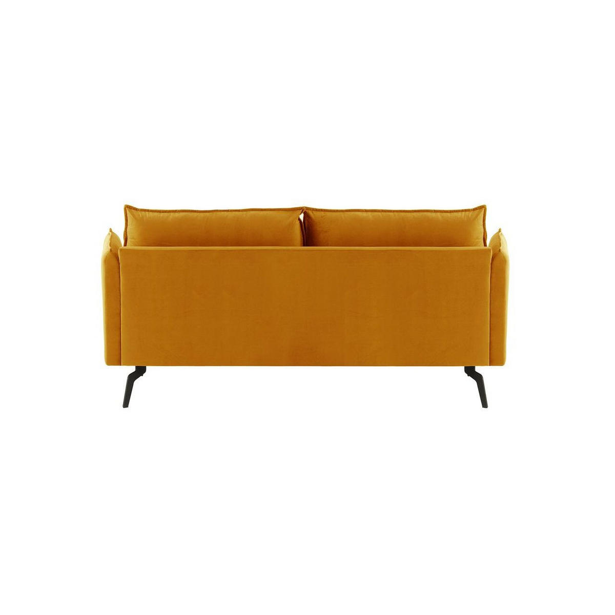SOFA Layla 2,5-Sitzer-Velluto 8 - Gelb, Holz/Textil (197/95/98cm)