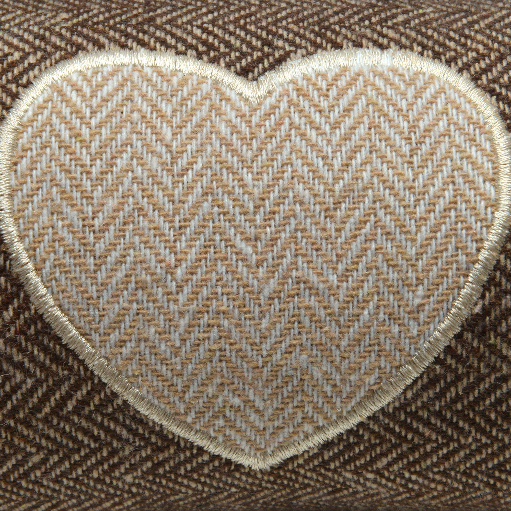 ZUGLUFTSTOPPER Tuuli HR 8x90cm Braun (2ltg) - Braun, Textil (8/90cm) - Beautissu 