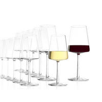 WEISSWEINGLAS Power Set 12tlg. Rotweinglas - Transparent, Glas (0.22L) - Stölzle