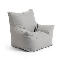 OOUTDOOR-KINDER-SITZSACK Der Gartenzwerg - Grau, Textil (52/57/53cm) - Mokebo