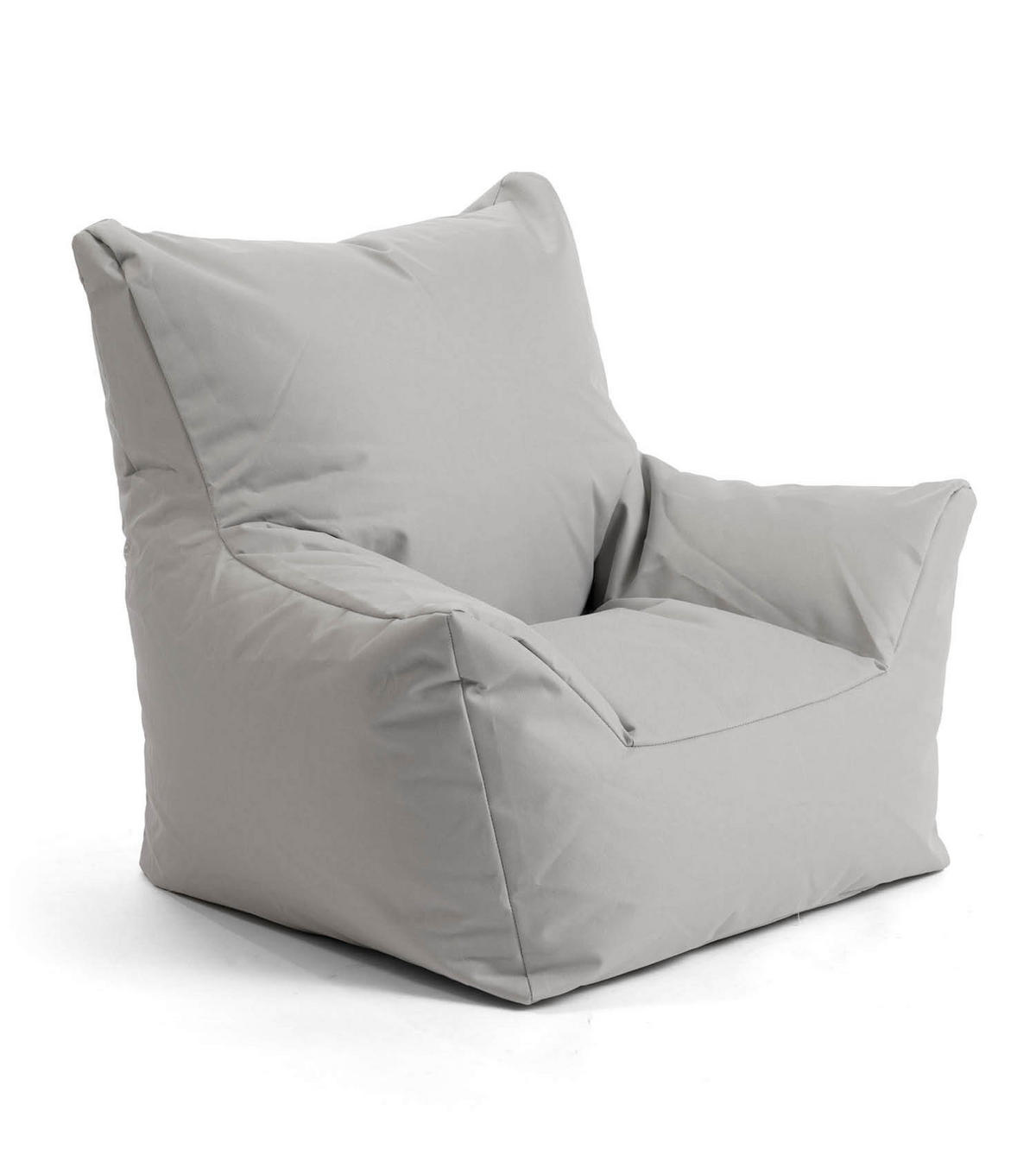 OOUTDOOR-KINDER-SITZSACK Der Gartenzwerg - Grau, Textil (52/57/53cm) - Mokebo