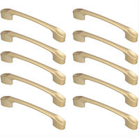 MÖBELGRIFF 10er-Set 133 mm - Grün, Metall (1.8/2/13.3cm)