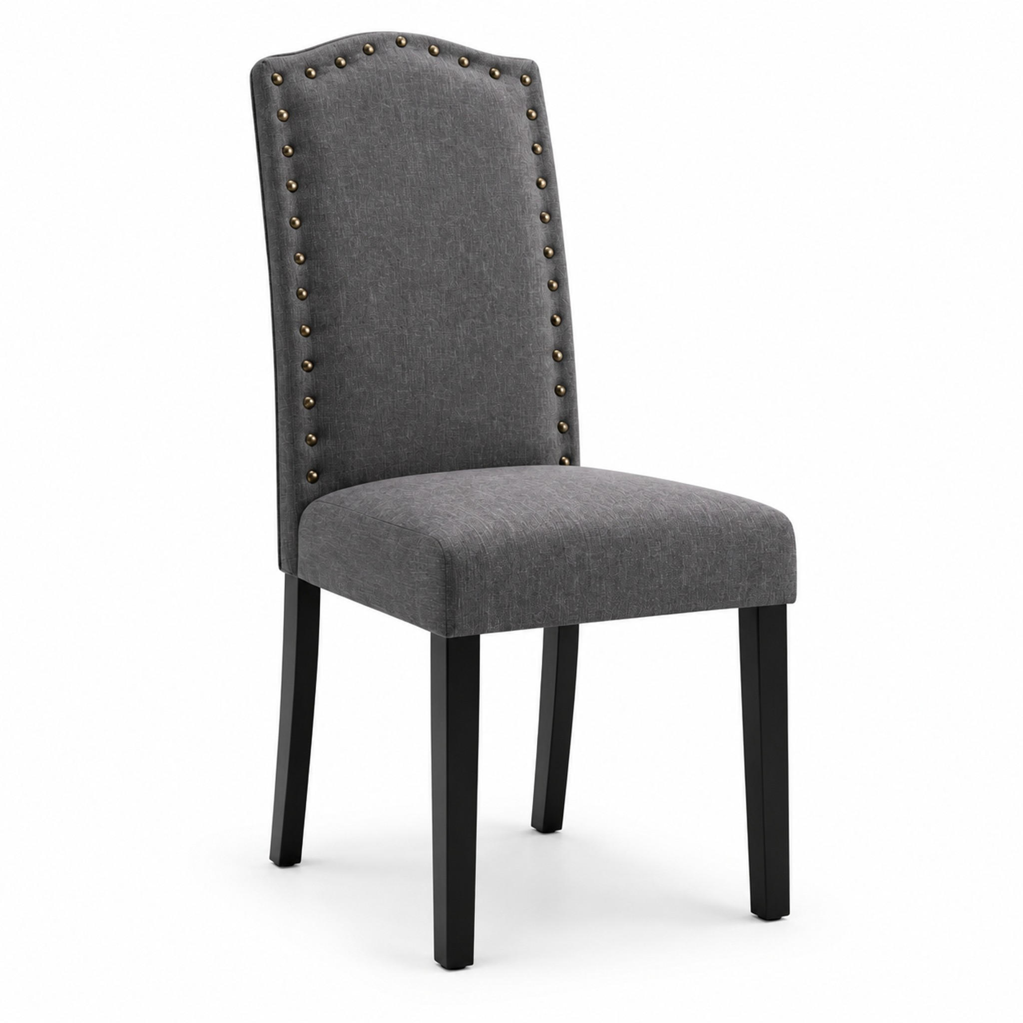 Mivray Essstuhl Dunkelgrau 43x102x48.5 cm