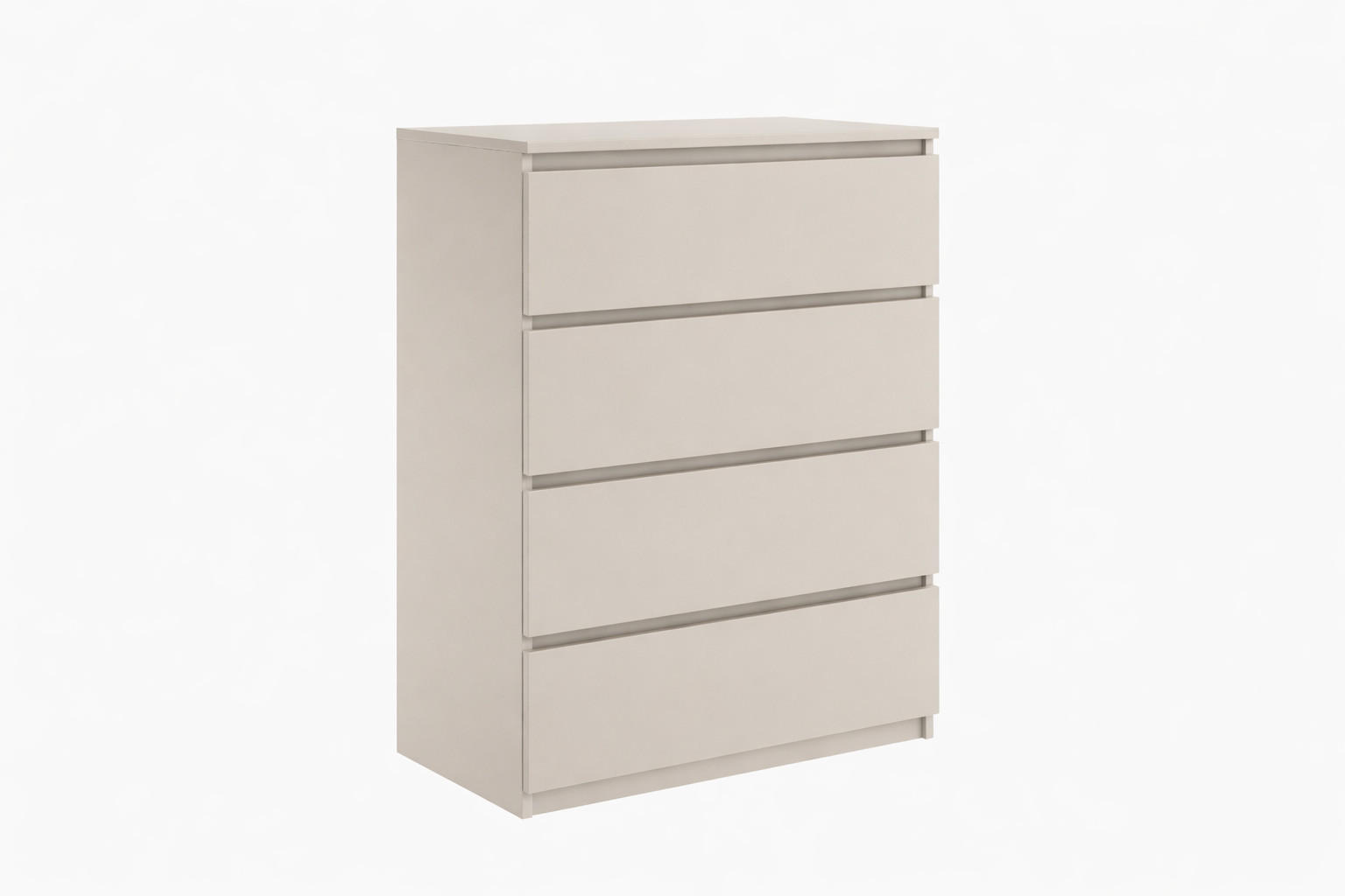 KOMMODE 4 Schubladen Kaschmir - Kaschmir, Holzwerkstoff (70/35/99cm) - EMIX24