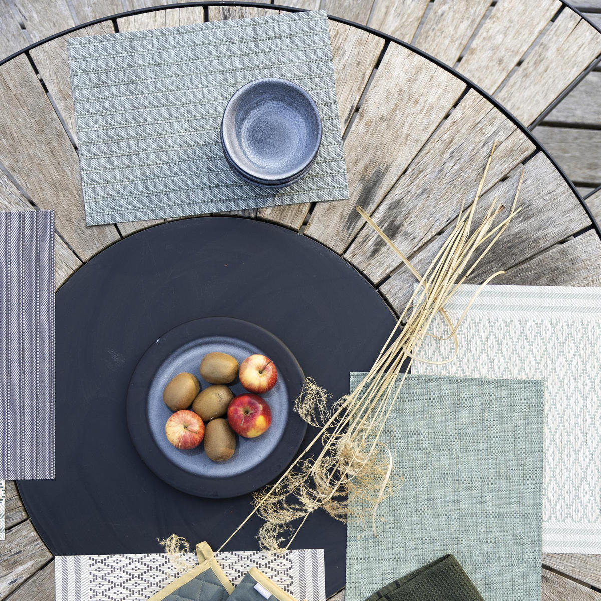 TISCHSET Manoka kaffee 33 x 45 cm - Braun, Textil (33/45cm) - Winkler