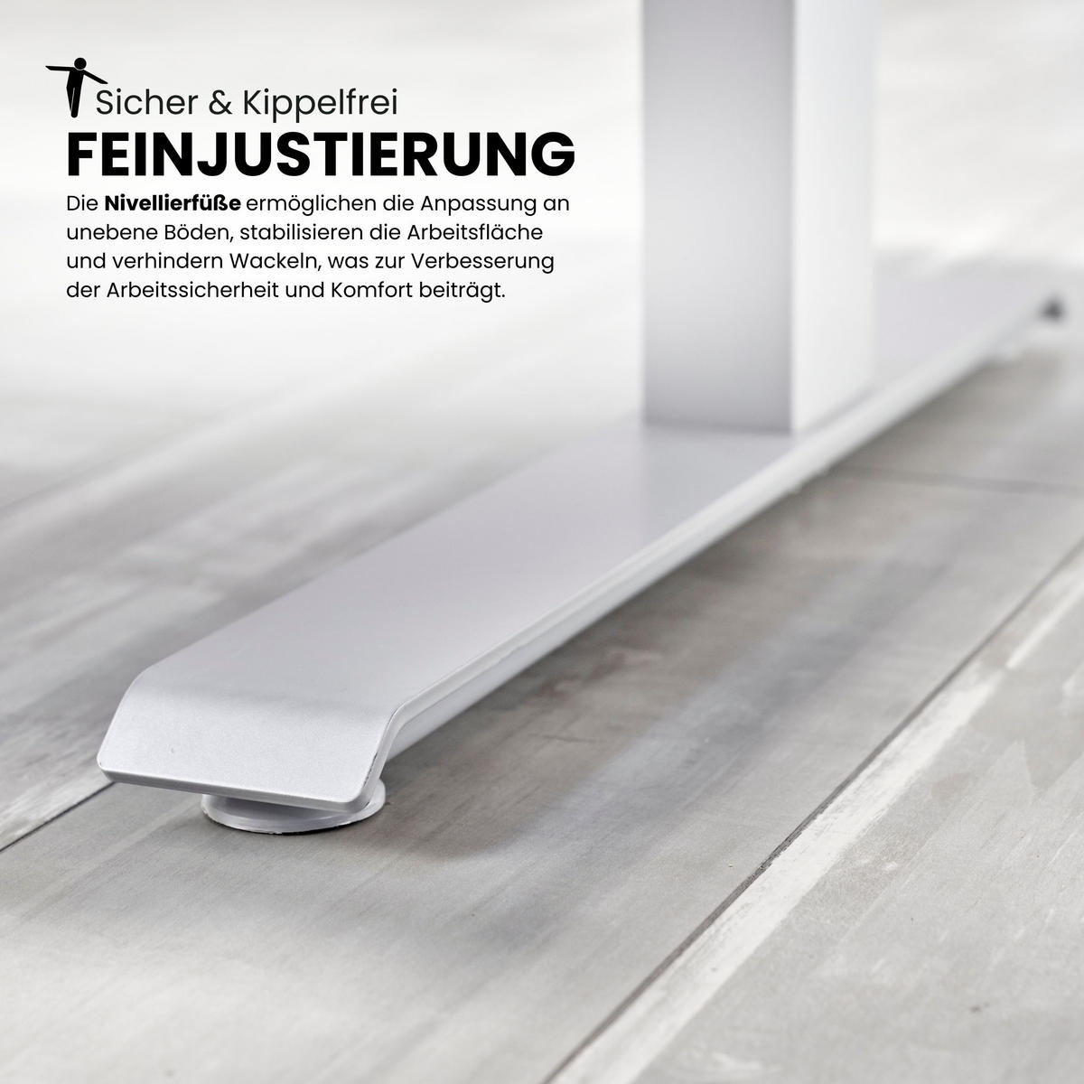 SCHREIBTISCH elektrisch XDKB 80/180/74 cm in Ahornfarben/Graphitfarben - Ahornfarben/Graphitfarben, Holzwerkstoff (80/180/74cm) - bümö