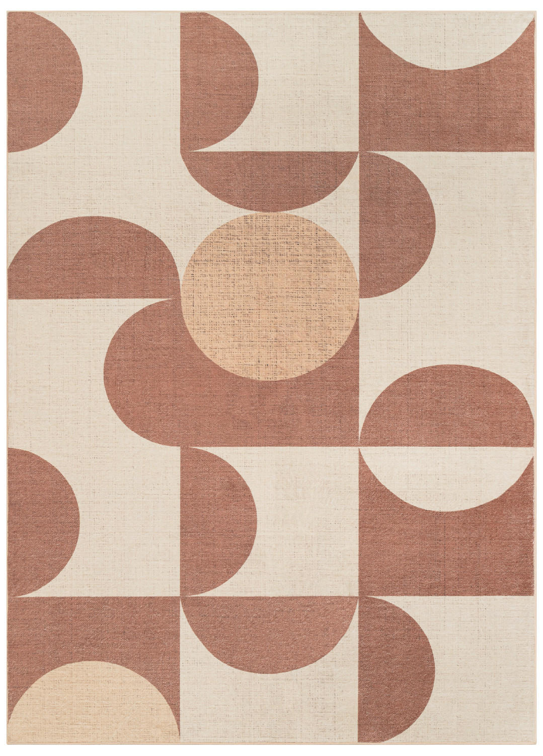 Tapiso Teppich Braun 80x150 cm