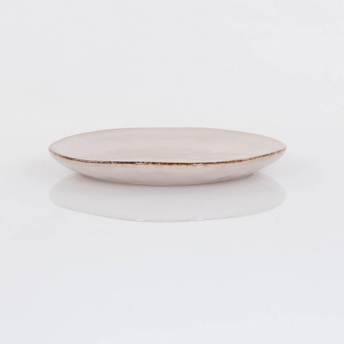 TELLER Ø 21 cm - Weiß, Keramik (21cm) - Siaki
