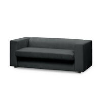 2-SITZER-SOFA July mit Schlaffunktion Anthrazit - Anthrazit, Textil (174/82/63cm)