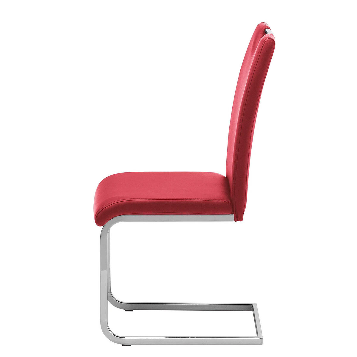 FREISCHWINGER - Metall / Textil - Bordeaux, Kunststoff/Metall (44/97/61cm) - home24
