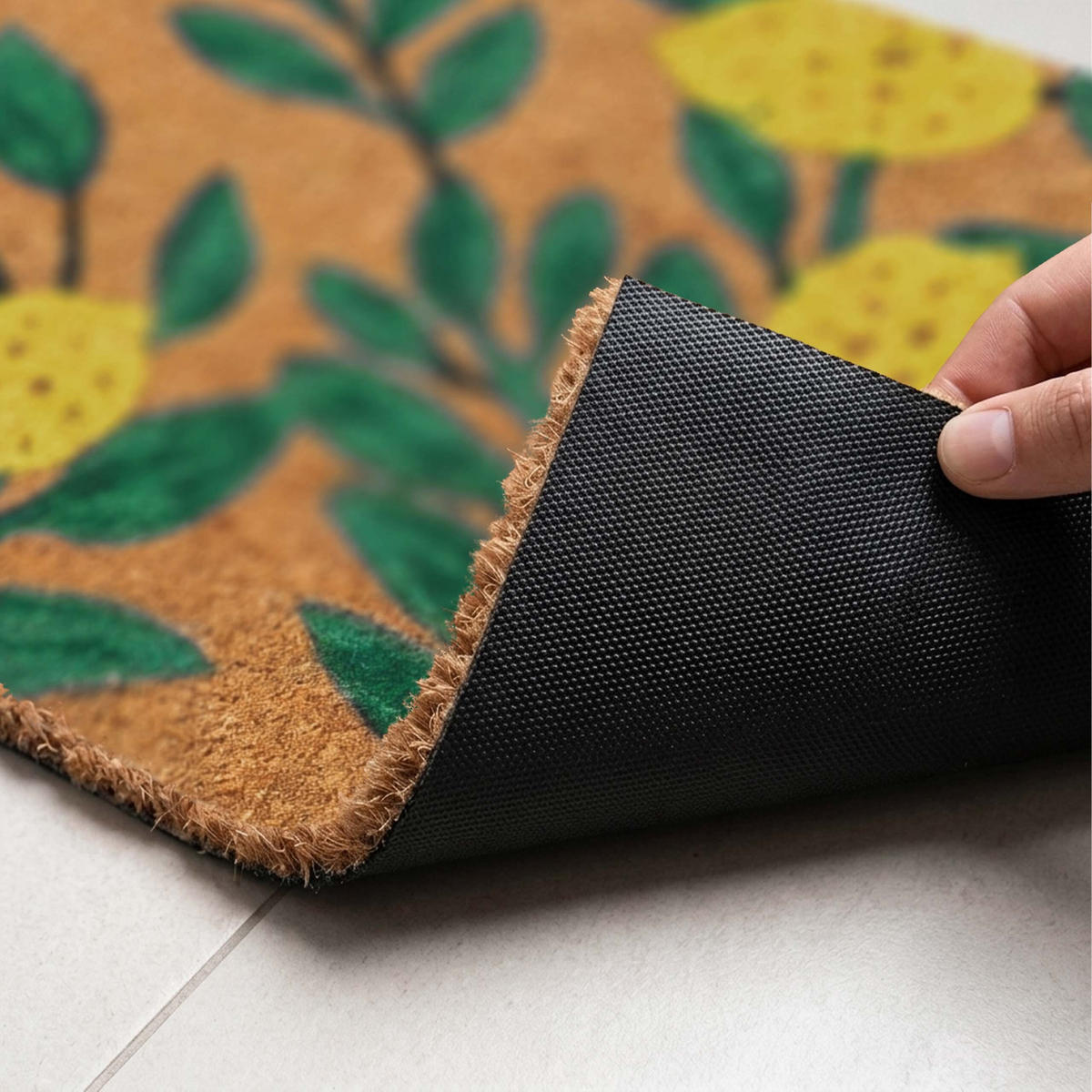 ROHOŽ - viacfarebná, textil/plast (60/40cm) - Relaxdays