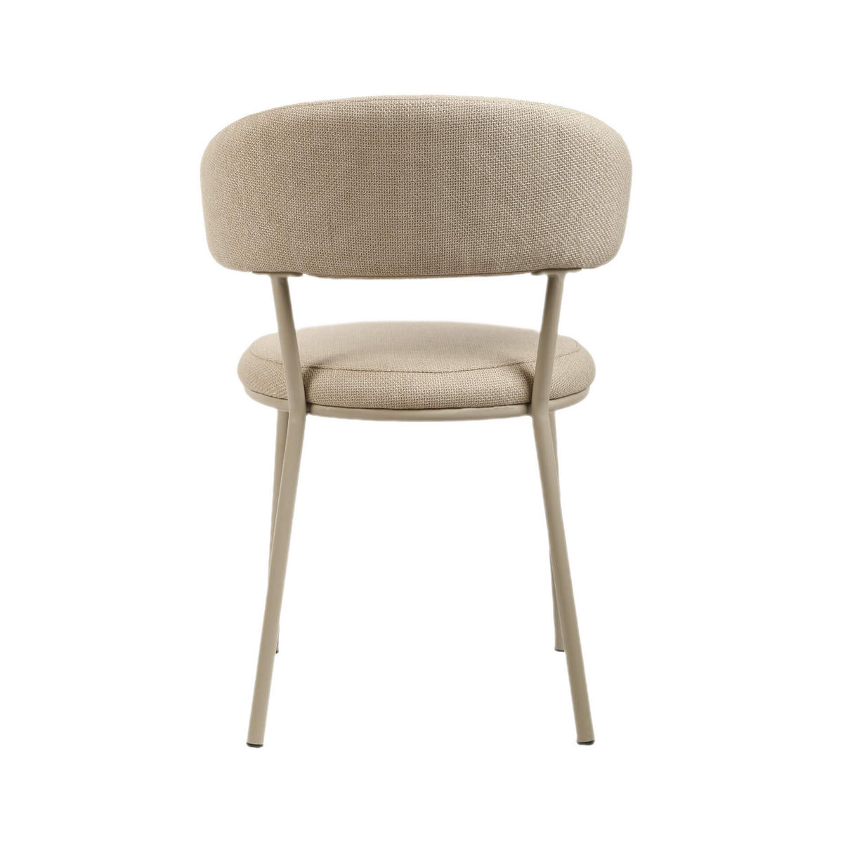 STÜHLE 2er Set Beige 57,5/47,5/80,5 cm - Beige, Textil (47.5/80.5/57.5cm) - Mobili Rebecca
