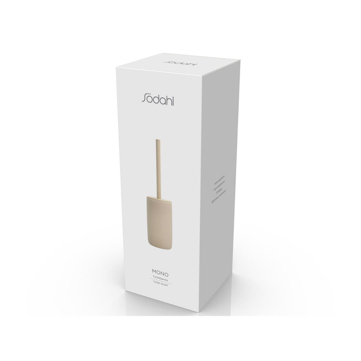 TOILETTENBÜRSTE Mono Beige - Beige, Textil (10.7/29.3/10.7cm) - Södahl