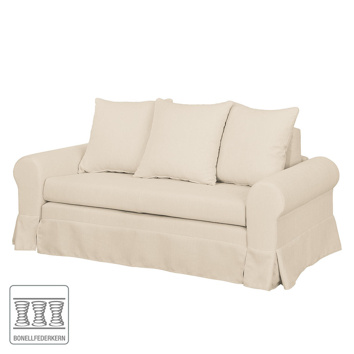 SCHLAFSOFA - Kaschmir, Textil (205/90/90cm) - home24