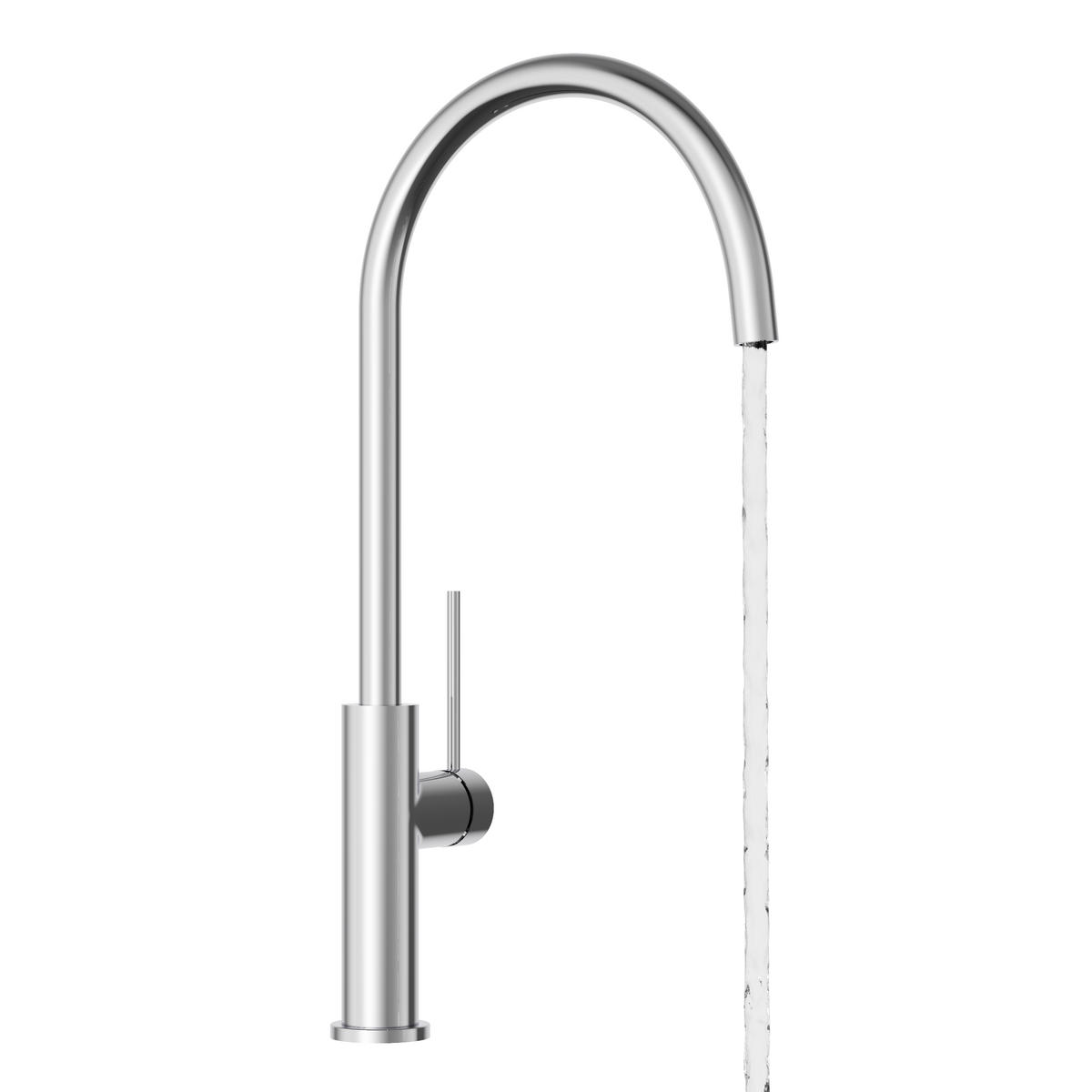 KÜCHENARMATUR Prestige SLIM Chrom 424 mm - Chromfarben, Metall (23/42/23cm) - Granitan