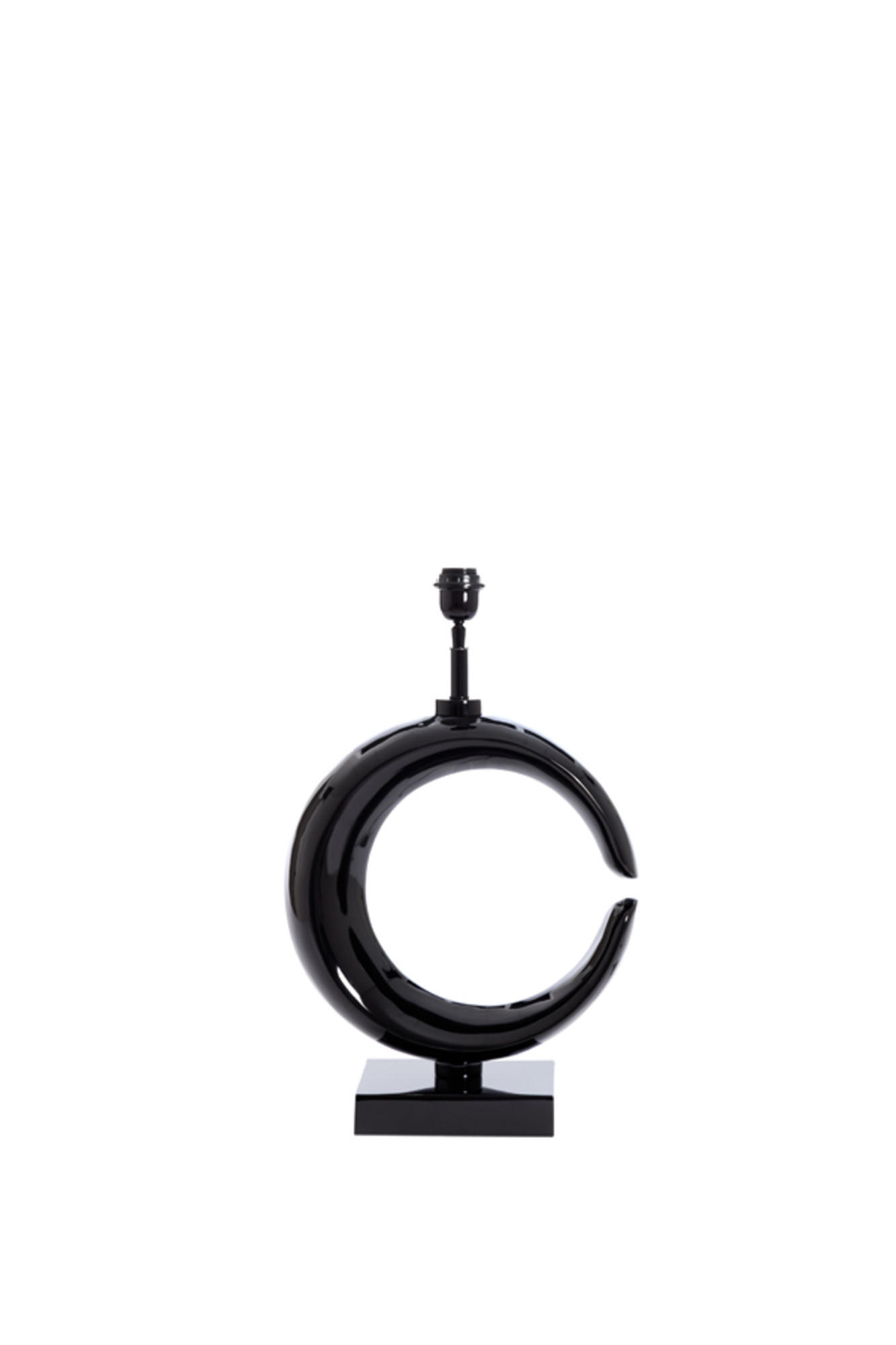 Light & Living Lampenfuss Schwarz 20x60x37 cm