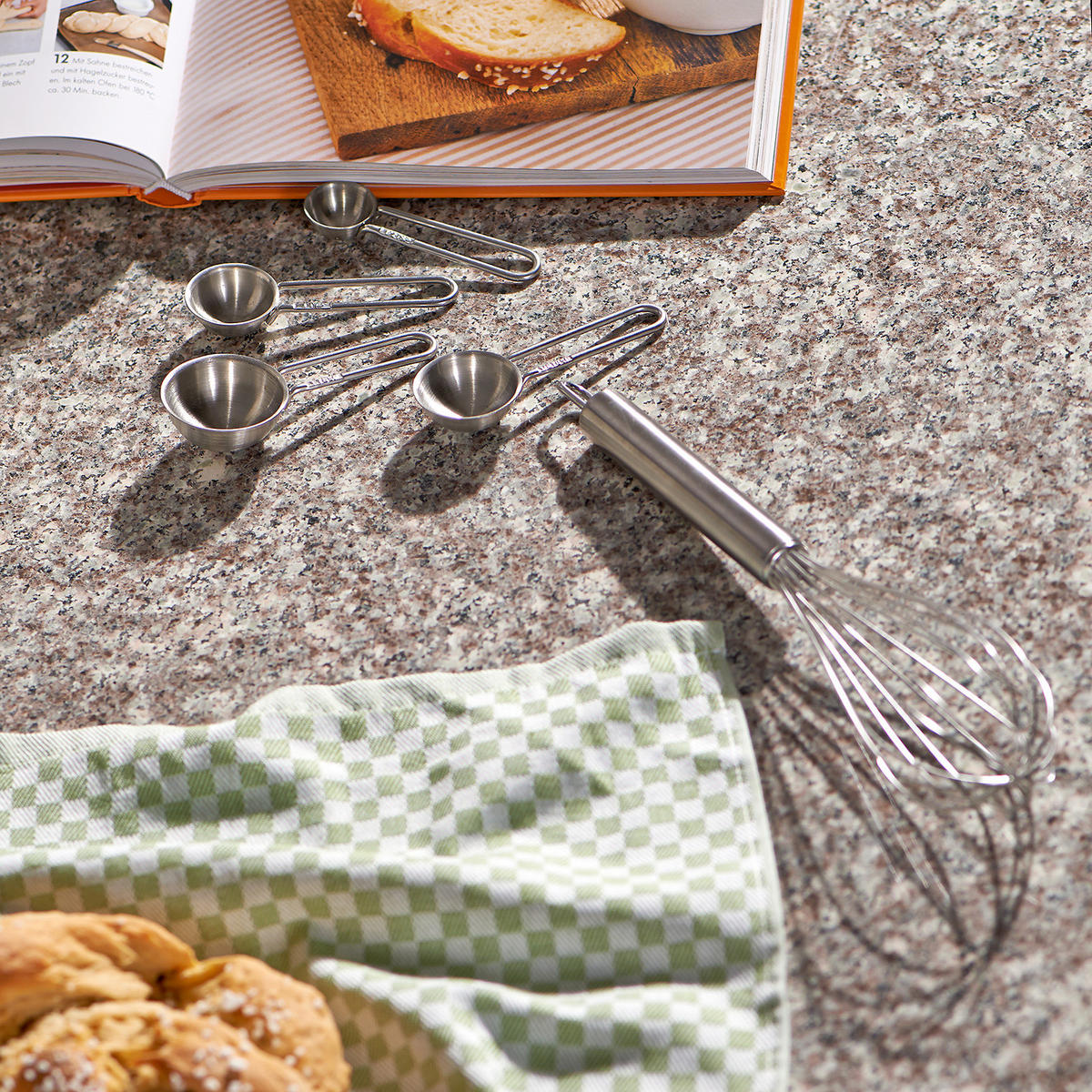 MESSLÖFFEL (4-teilig) Menuett - Silberfarben, Metall (0.01L) - Butlers