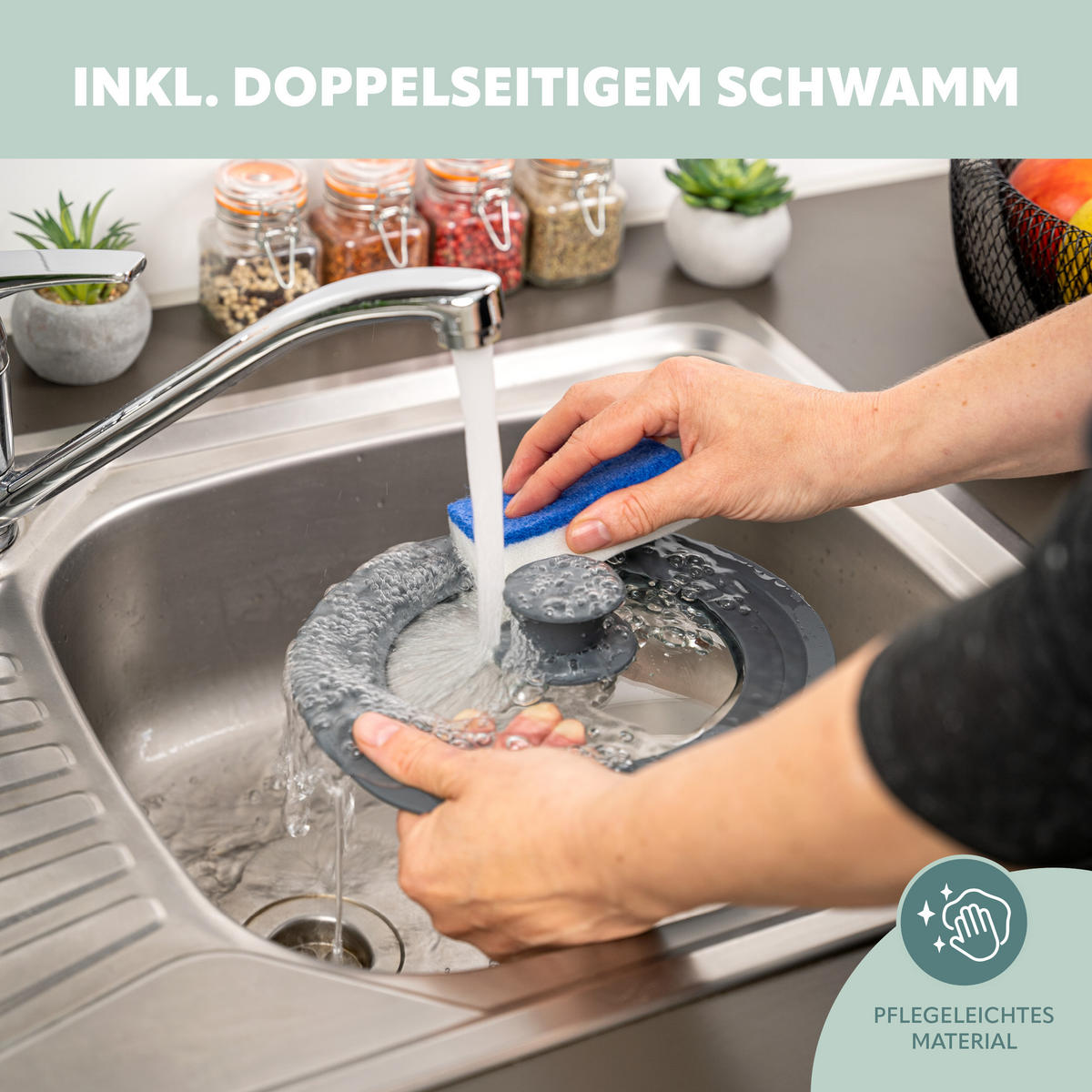 SEIFENSPENDER, weiß - Weiß, Kunststoff (12/21.5/12.5cm) - bremermann