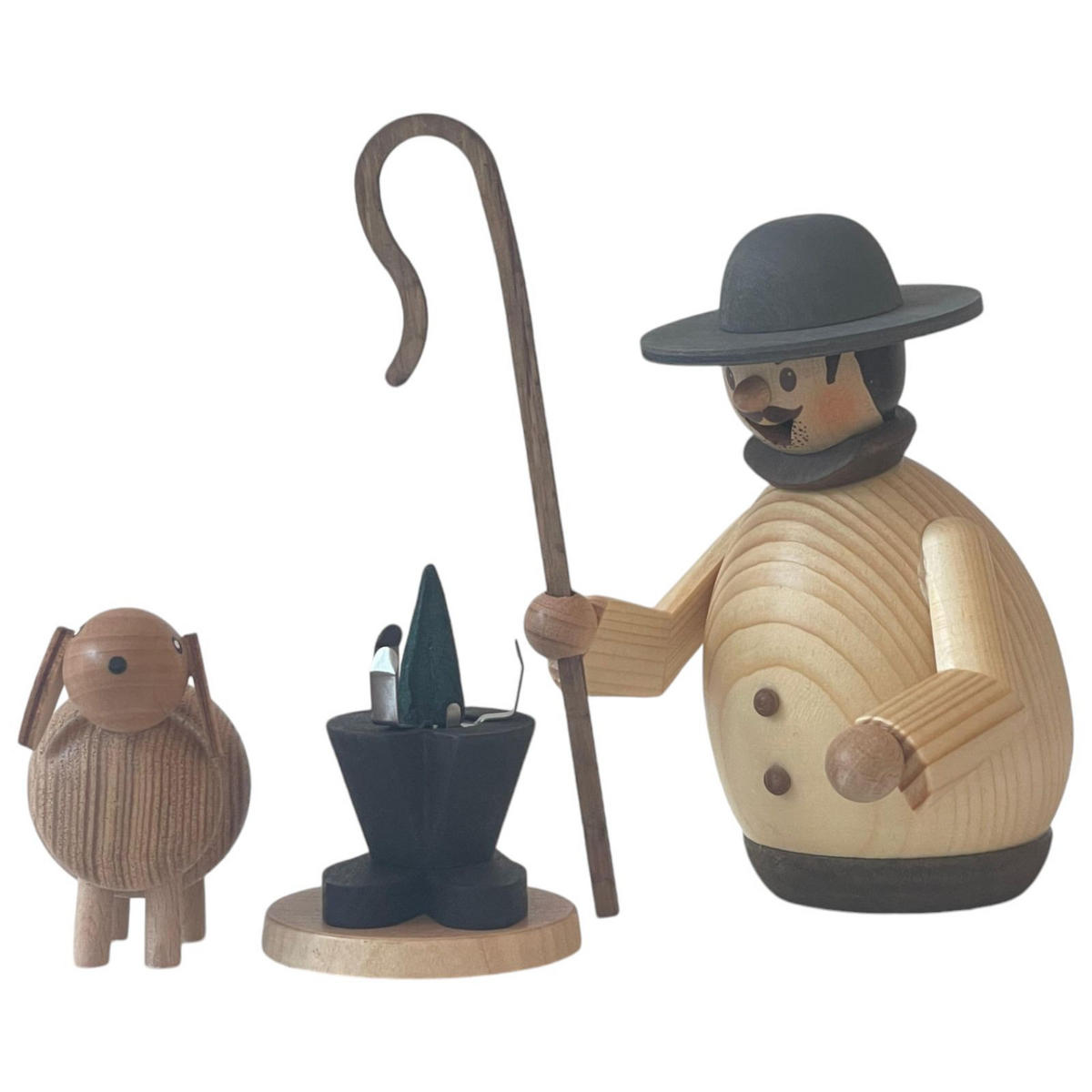 RAUCHMANN Max als Schäfer 16 cm - Multicolor, Holz (10/16/10cm)