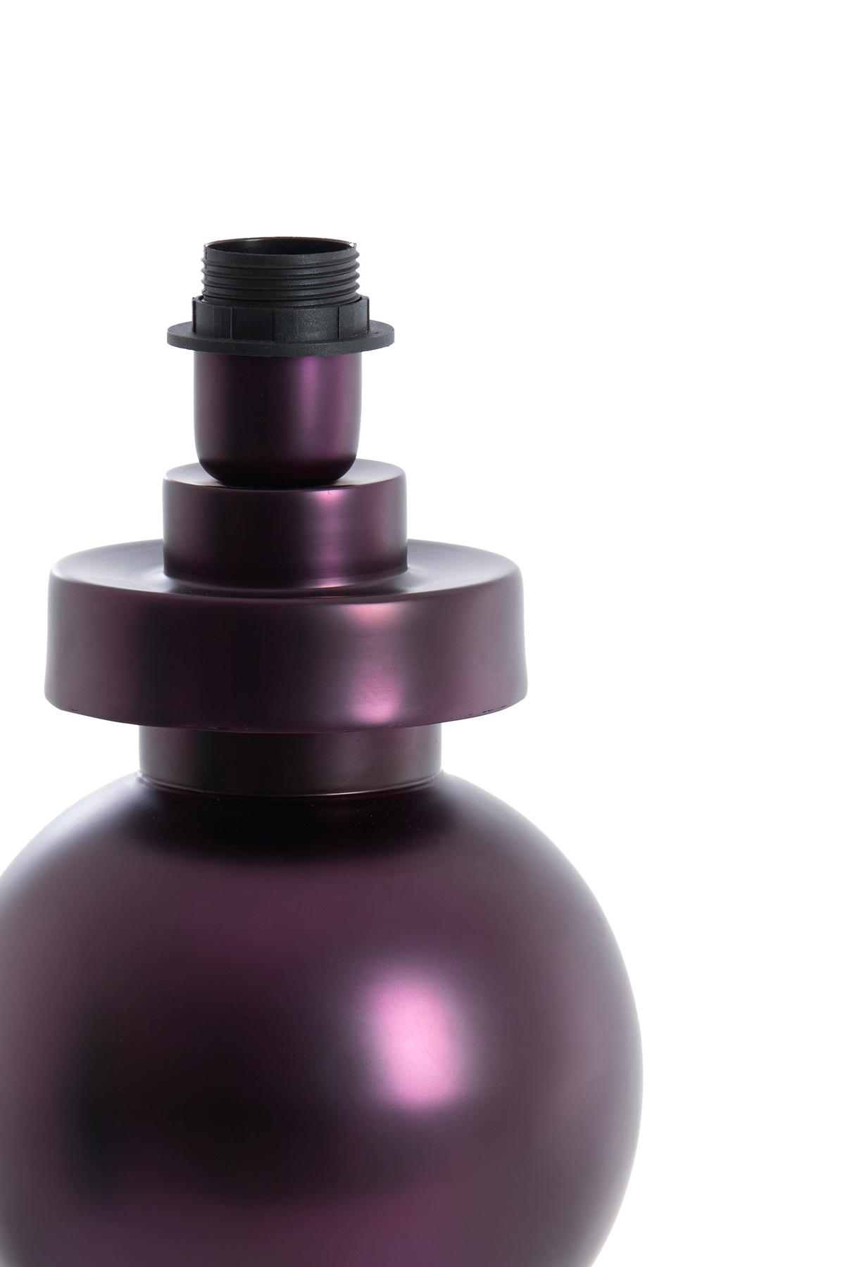 LAMPENSOCKEL Bodiosa Lila 18/18/47 cm - Lila, Metall (18/18/47cm) - Light & Living