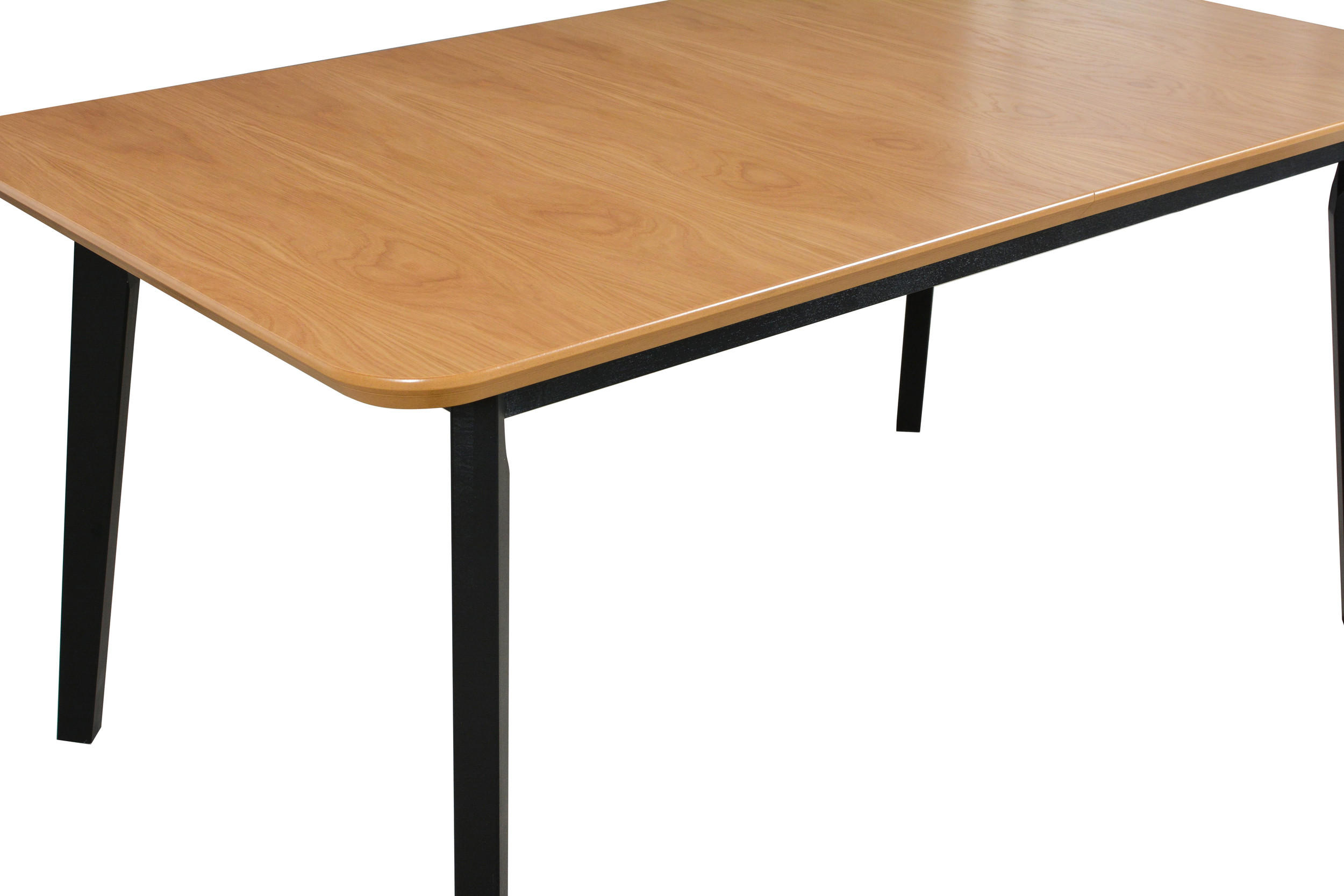 ESSTISCH Oslo 8, 160-200/90 cm, eiche - Wildeiche, Holz (90/160/75cm) - Leaf Design