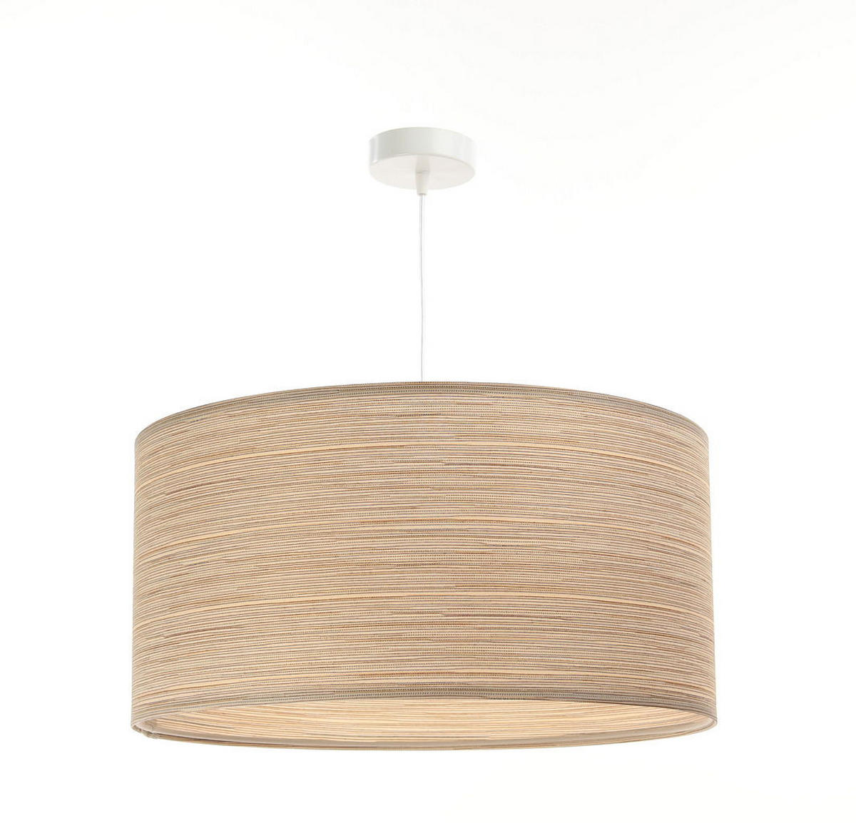 HÄNGELEUCHTE Beige 50/25 cm - Beige, Kunststoff (50/0.6/25cm) - ONZENO