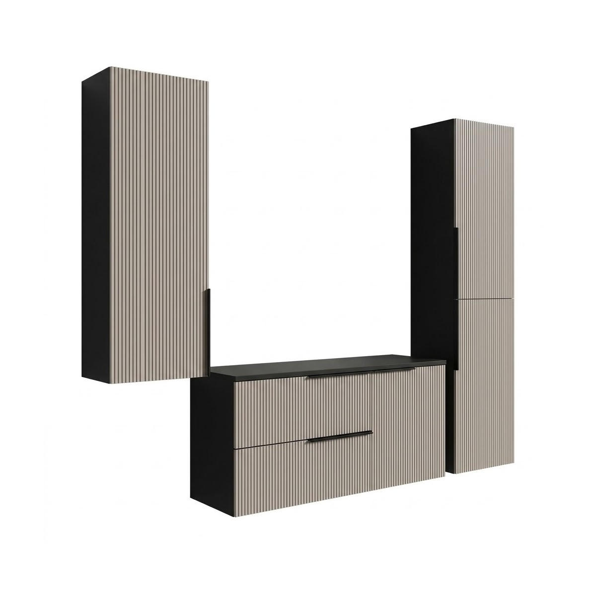 mzm24 Badmöbel-Set Kaschmir 200x150x45 cm