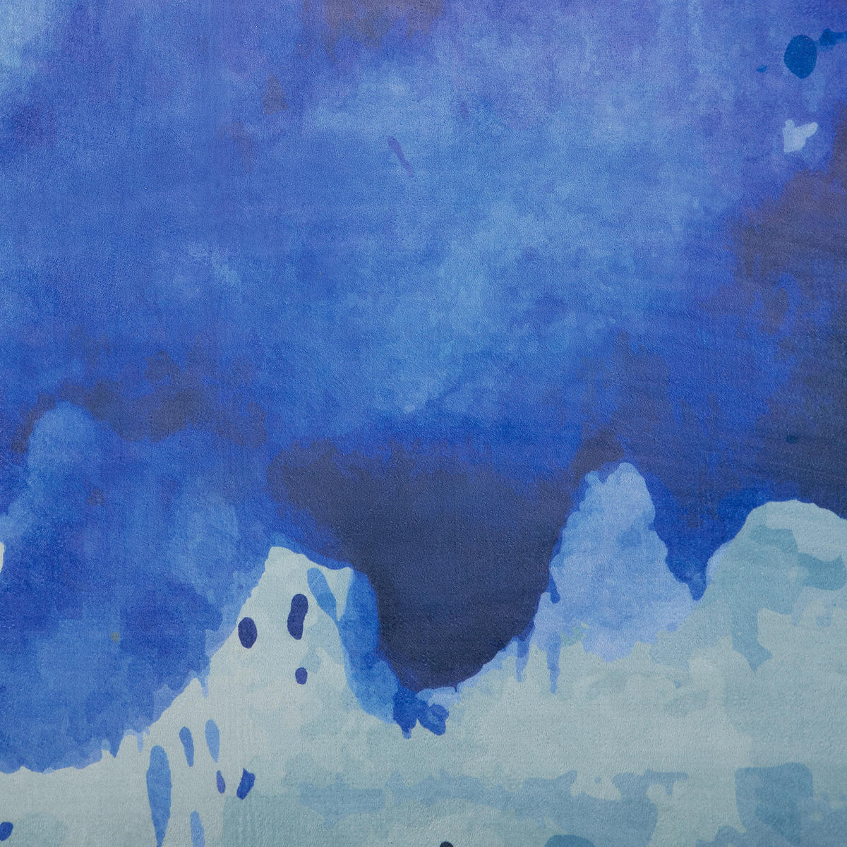 KURZFLOR-TEPPICH Odalar 230/160 cm - Blau, Kunststoff (160/230cm) - Beliani