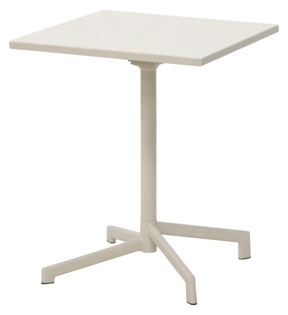CAFÉTISCH, Adam, Sandfarben, Stahl, 60 x 60 x 73 cm - Sandfarben, Metall (60/60/73cm) - ebuy24