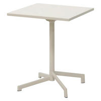 CAFÉTISCH, Adam, Sandfarben, Stahl, 60 x 60 x 73 cm - Sandfarben, Metall (60/60/73cm) - ebuy24